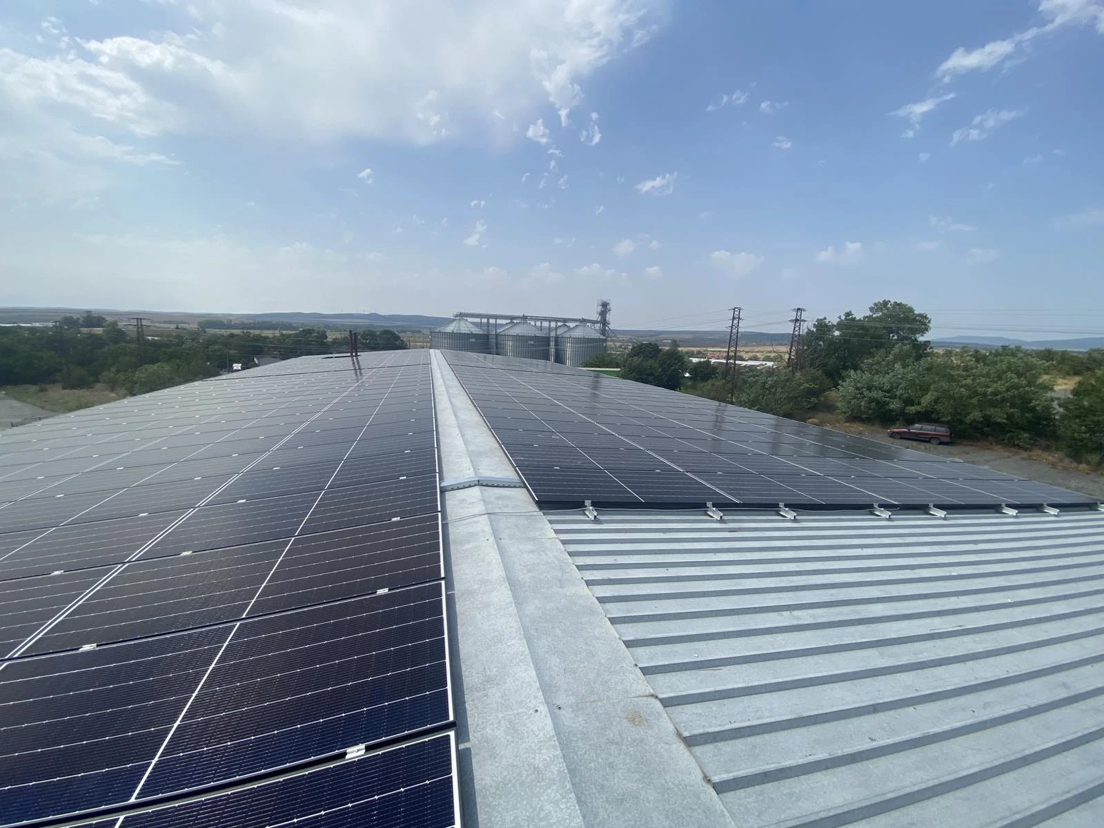 мрежова соларна система 120 kW Русе